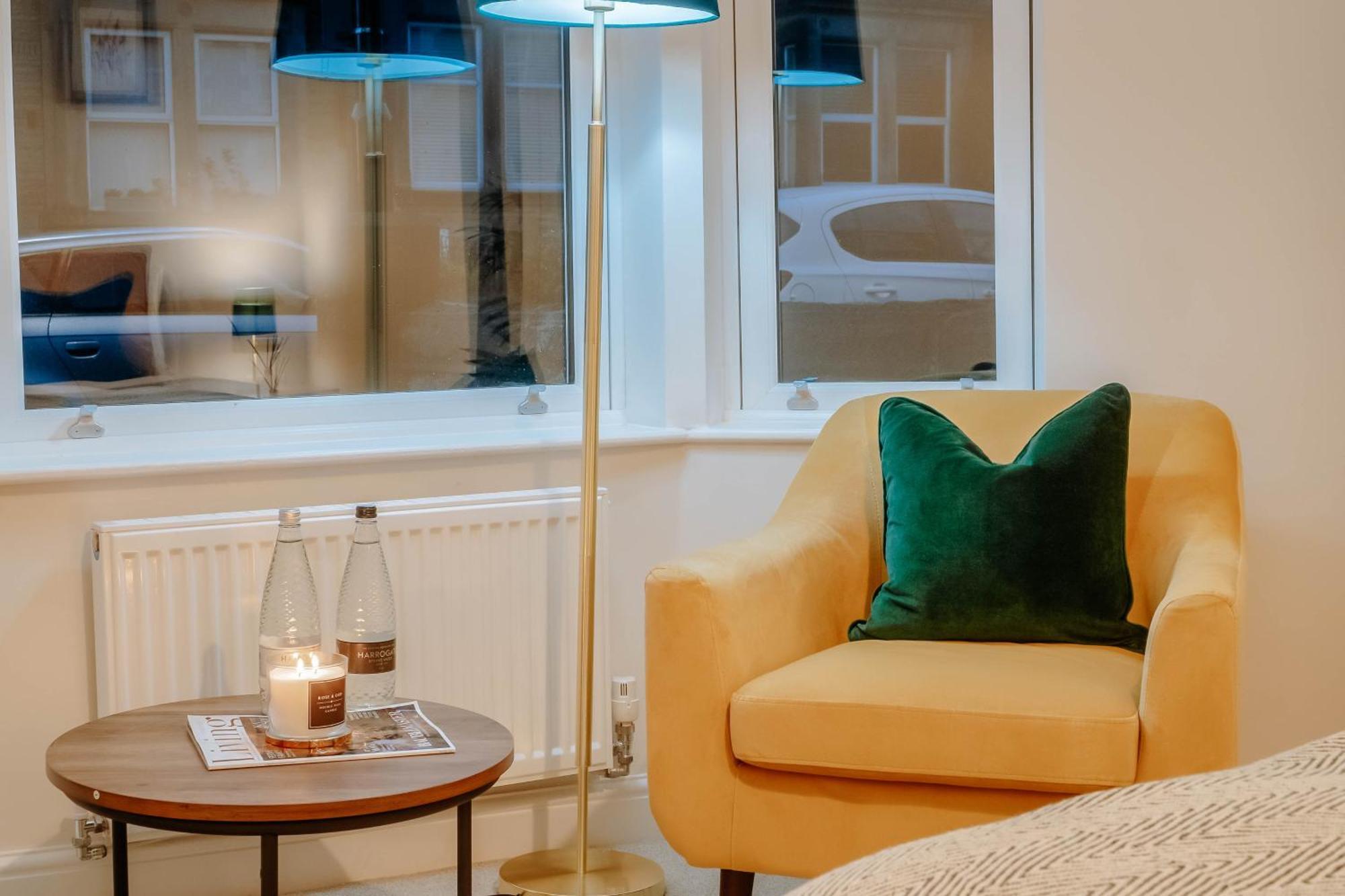 Mayfield - Central Harrogate Apartment - Ground Floor Luaran gambar