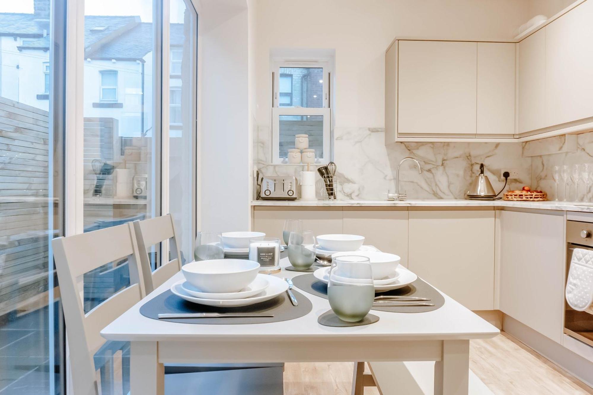 Mayfield - Central Harrogate Apartment - Ground Floor Luaran gambar